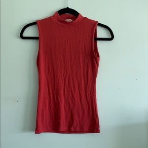 Cute turtleneck tank top